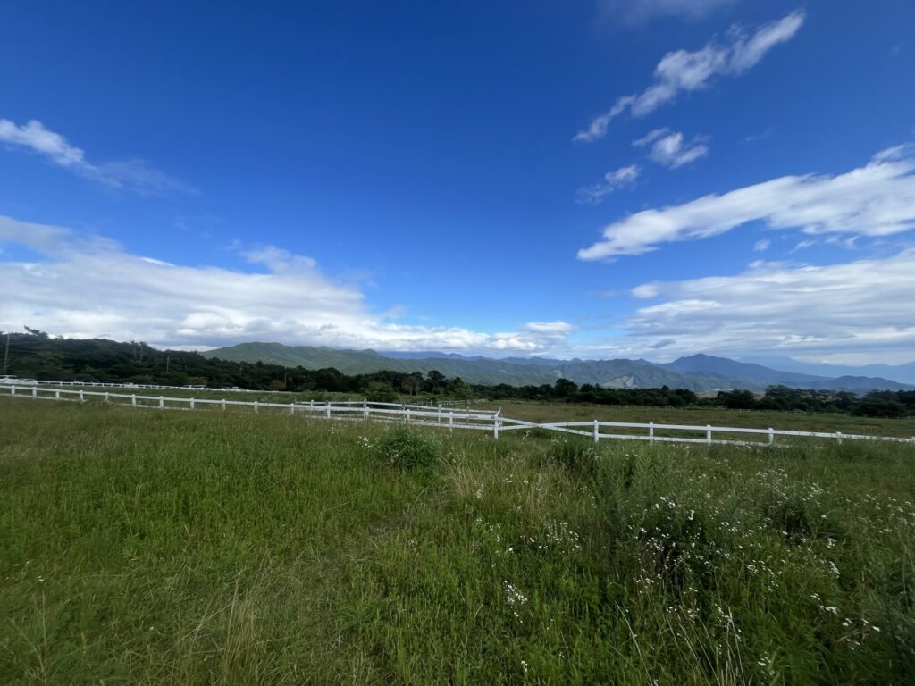 清泉寮からの風景